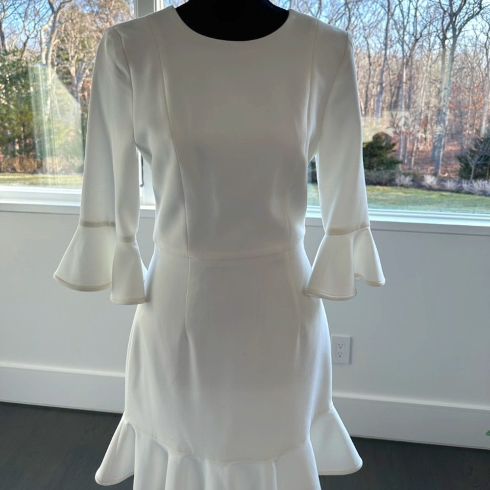 Black Halo Cream/White Dress